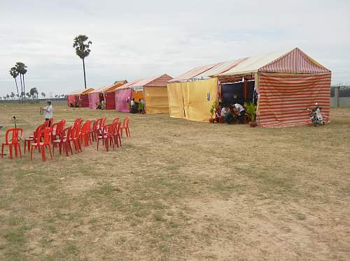Tents for workshops